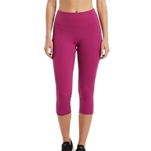 Lululemon Base Pace High-Rise Crop 23" Wild Berry Nulux Running Leggings Pants